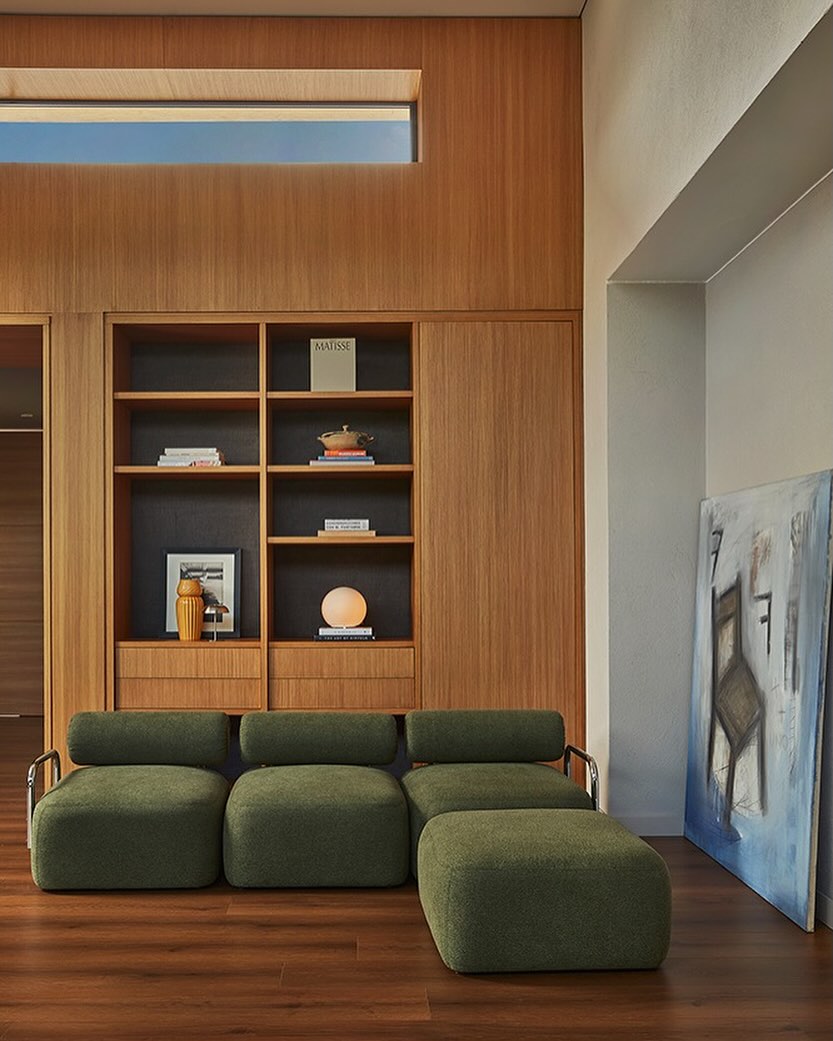 Casa AB La Pradera interior in softened daylight